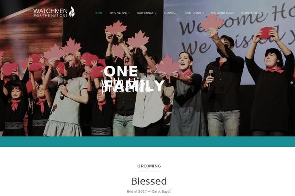 Unity theme site design template sample