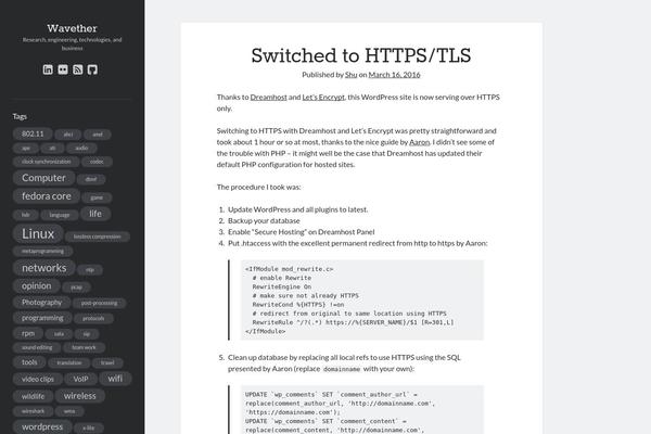 Author theme site design template sample
