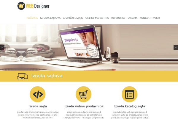 Folder theme site design template sample