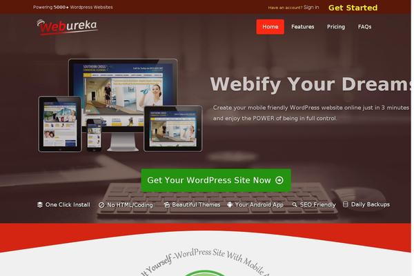 Site using Testimonials Widget plugin