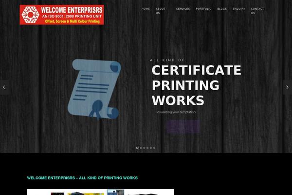 Story theme site design template sample