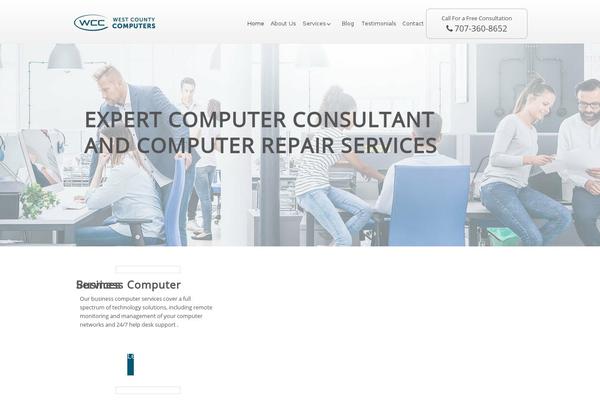 Ignition theme site design template sample