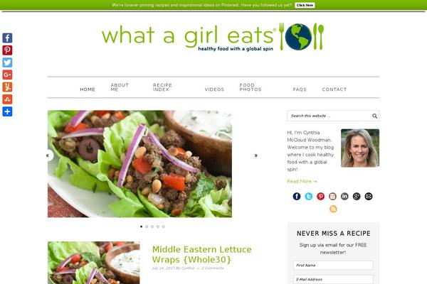 Foodie Pro theme site design template sample