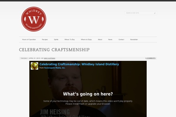 Site using Custom Recent Posts plugin