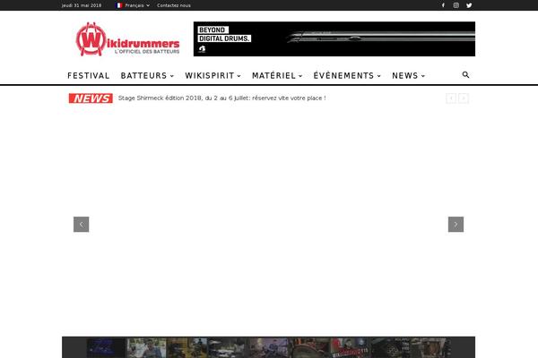 Site using News-Ticker plugin