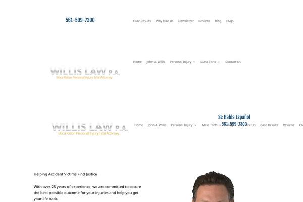 Site using Popups-for-divi plugin