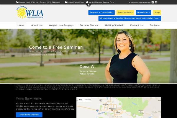Site using Easy Testimonials plugin