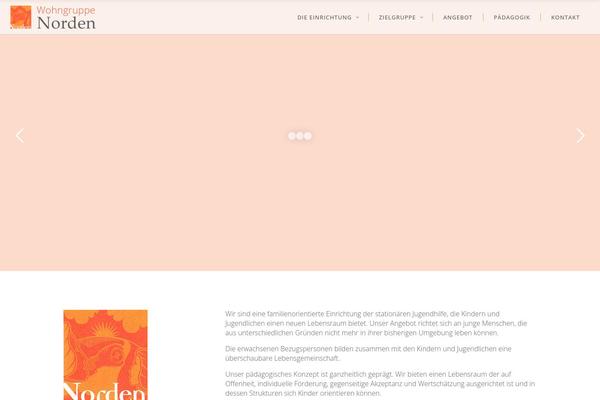 Ratio theme site design template sample