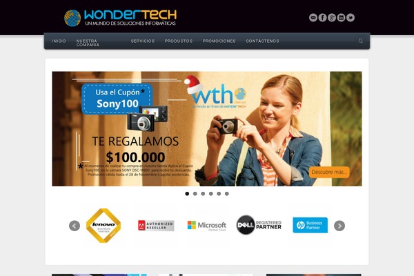 wondertech.com.co site used Astra