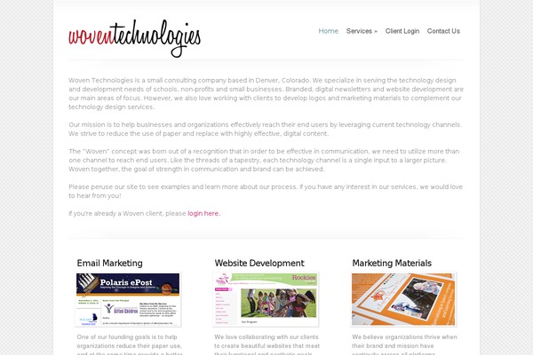 Chameleon theme site design template sample
