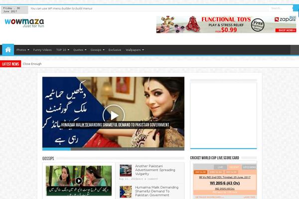 Sahifa theme site design template sample