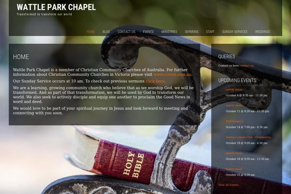 Panaroma theme site design template sample