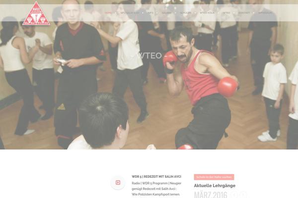Site using EventON plugin