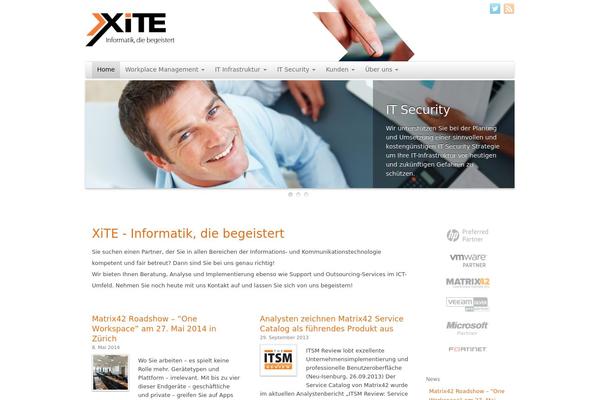 PageLines theme site design template sample