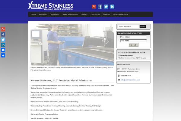 xtremestainless.com site used Streamline
