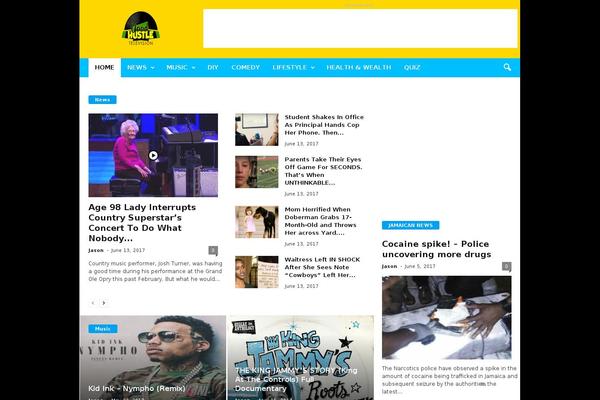 NewsMag theme site design template sample