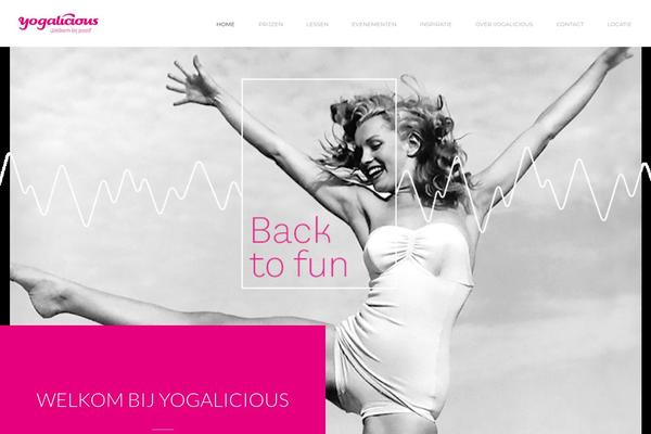 yogalicious.nl site used Asana