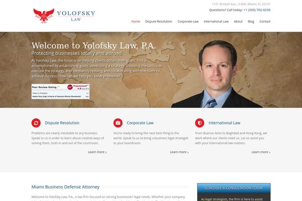 Pro theme site design template sample