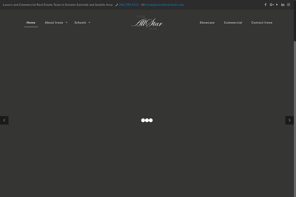 BeTheme Child theme site design template sample