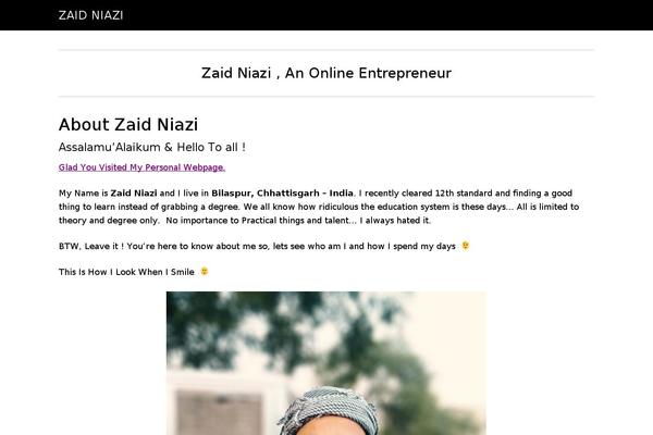 Genesis theme site design template sample
