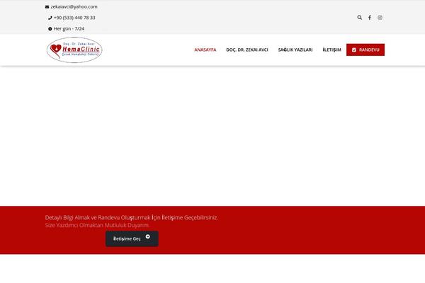 Porto theme site design template sample