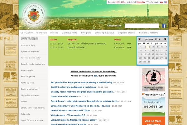 Twenty Ten theme site design template sample