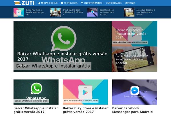Newspaper theme site design template sample